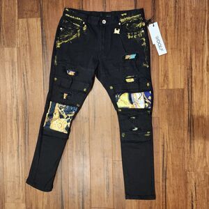 Woolf Premium Denim Roman Skinny Stretch Jean Men's 36 x 32 NWT